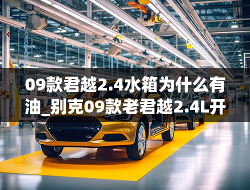 09款君越2.4水箱为什么有油_别克09款老君越2.4L开车途中仪表盘亮三个故障灯，1、发动机故障灯；2