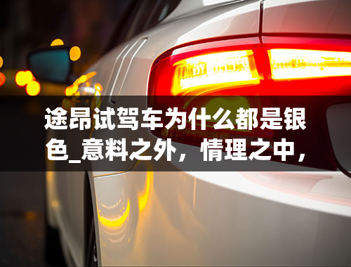 途昂试驾车为什么都是银色_意料之外，情理之中，途观L新能源值得拥有